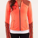 Lululemon  Forme Jacket Light Flare / Classic Stripe Light Flare Size 8 EUC Photo 0