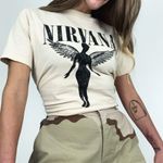 Y2K Women’s Cargo Combat Trousers in Desert Camo Medium Regular Green Photo 3