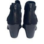 Eileen Fisher Women’s List Black Leather Peep Toe Bootie size 11 Photo 3