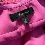 EXPRESS S 2 Adorable Strapless Cocktail Dress Flowy Pleats Pinks Purples Photo 4