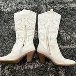 Anne Creek Cowgirl boots White Size 9.5 Photo 1