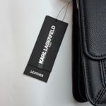 Karl Lagerfeld  PARIS Mercerie Medium Leather Satchel Bag Photo 8