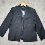 J.Crew NWT Women’s Alexandra Blazer Lined Classic Stretch Linen Blend Black 20 Photo 4