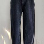 American Vintage Vintage 90s Gitano Black Wash High Rise Tapered Leg Denim Jeans 2 80s Photo 0