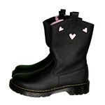 Dr. Martens  NEW Youth/Women's Bex Heart P-O Boot Size 4 or 5 #024A Photo 2