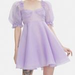 Selkie Parliament Dress in Moonstone Lilac Purple Medium Photo 0