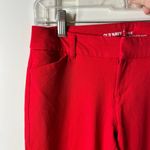 Old Navy Red Mid-Rise Pixie Pants 2 Photo 2