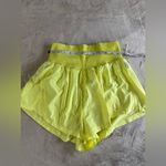 Free People Movement  Neon Butterfly Soft Athletic Shorts Women’s Sz L EUC Photo 5