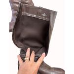 Ralph Lauren  Lauren Marla womens brown leather riding boots shoes Sz-8B SKU 4891 Photo 9