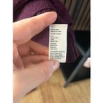 American Eagle  Rich Purple Fitted Knit High Neck Dress sz M Y2K style hobo cotto Photo 2