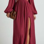 Showpo | Paige side cutout balloon sleeve maxi dress Photo 0