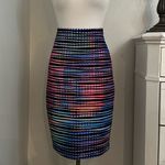 Joseph Ribkoff  High Rise Multicolor Penscil Skirt Size 6 Photo 1