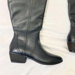 NEW Dr. Scholl's Brilliance Black Faux Leather Wide Calf Fit Knee High Boots 7 Photo 5
