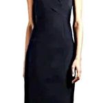 Ted Baker NWT  Astriid Navy Wrap look Sleeveless Midi dress Sz 3 / US 8 / Medium Photo 1