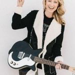 Wooly Bully Wear Wonderful Wrap faux suede shearling jacket XL Black Photo 0