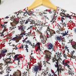 Umgee  Boho Floral High Low Tunic- Small Photo 2