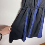 Urban Outfitters UO Hawks black and navy cocktail colorblock dress sz S Photo 78