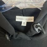 Kendall & Kylie NWT Cozy Lounge Hoodie Size Medium Black Photo 1
