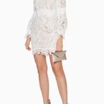 Elliatt  White Lace Long Sleeve Dress Photo 1