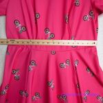Unique Vintage X GB Sunflower Bikes Pink Fit-And-Flare Dress, size 1X Photo 8