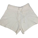 We Wore What  XS Pull‎ On Sweater Short Chunky Cozy Stitch Zel Ivory Knit Photo 0