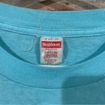 American Vintage Vintage Single Stitch 80s Baby Blue New Orleans Puff Print Graphic Tee Photo 3