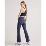 Quince ✨ Ultra-Form High-Rise Flared Navy Sz Medium Pants✨ Photo 5