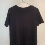 Abercrombie & Fitch Short Sleeve Ponte Shift Dress Black Photo 8