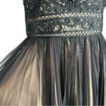 Sue Wong Nocturne Black Cocktail Dress Womens Size 6 Photo 9