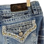 Miss Me  Signature Cuffed Capri Jeans Size 30 Photo 4