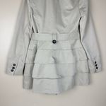 Anthropologie Idra by  Women’s Minimalist Belted Trench Coat Beige Women’s Size 6 Photo 6