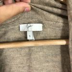 Joie  tan wool cashmere waterfall cardigan sweater Small Photo 2