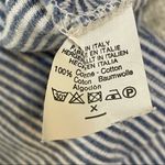 Brandy Melville  Blue & White Striped Tee Photo 5