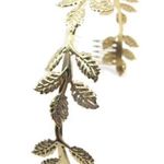 Metal Gold Leaf Greek Headband Photo 0