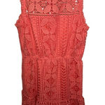 BB Dakota Coral Lace Dress Sleeveless Summer Casual Party Cute Girly Photo 0
