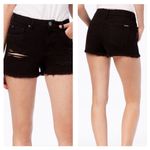 sts blue  black distressed cut off denim shorts 28 Photo 1