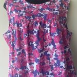 Vintage Anthony Richards Nightgown Women's Size 0LG Pink Floral Print Sleeveless Photo 3