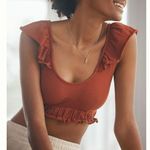 Anthropologie NWT Cross-Back Ballet Crop Top Photo 0