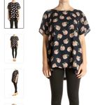 Loft ‎ outlet peony floral blouse size small Photo 1