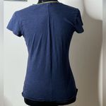 Goldie  Gold tipped ringer tee small navy Photo 6