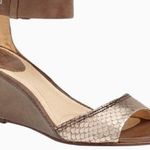 Frye Carol Back Zipper Wedge Sandals Photo 0