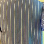 Old Navy Top Cap Sleeves Ruffles SZ S Ruffles Blue White Stripe Nautical Photo 8