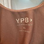 Abercrombie & Fitch A&F YPB Sculptlux Sweetheart Neck Tank Crop Top Tan Size XL Photo 4