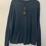 Jenni Kayne  Black Long Sleeve Tee Photo 0