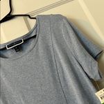 Karen Scott  Womens Petite Cotton Seam Detail Dress Photo 5