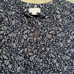 Velvet by Graham & Spencer Printed Challis Laceup
Dress in Blue Begonia, Sz S Photo 11