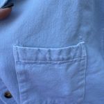 Light Wash Denim Shacket Blue Size XXL Photo 3