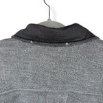 Free People  Women's Gray Button Down Shirt Jacket Oversized Coat Shacket Photo 6