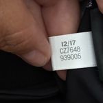 Adidas  Black and Grey Patterned Cropped Leggings S Photo 11