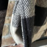 Lucky Brand Wool Blend Buffalo Check Fringe Coat NWT Photo 5